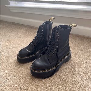 Dr. Martens Jadon Boot Smooth Leather Platforms